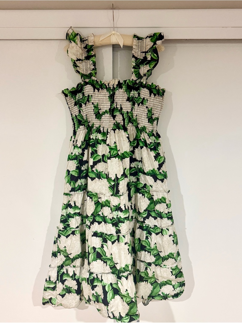 Hill House Ellie Nap Dress in Night Bloom Print (Size XL) - Picture 4 of 6